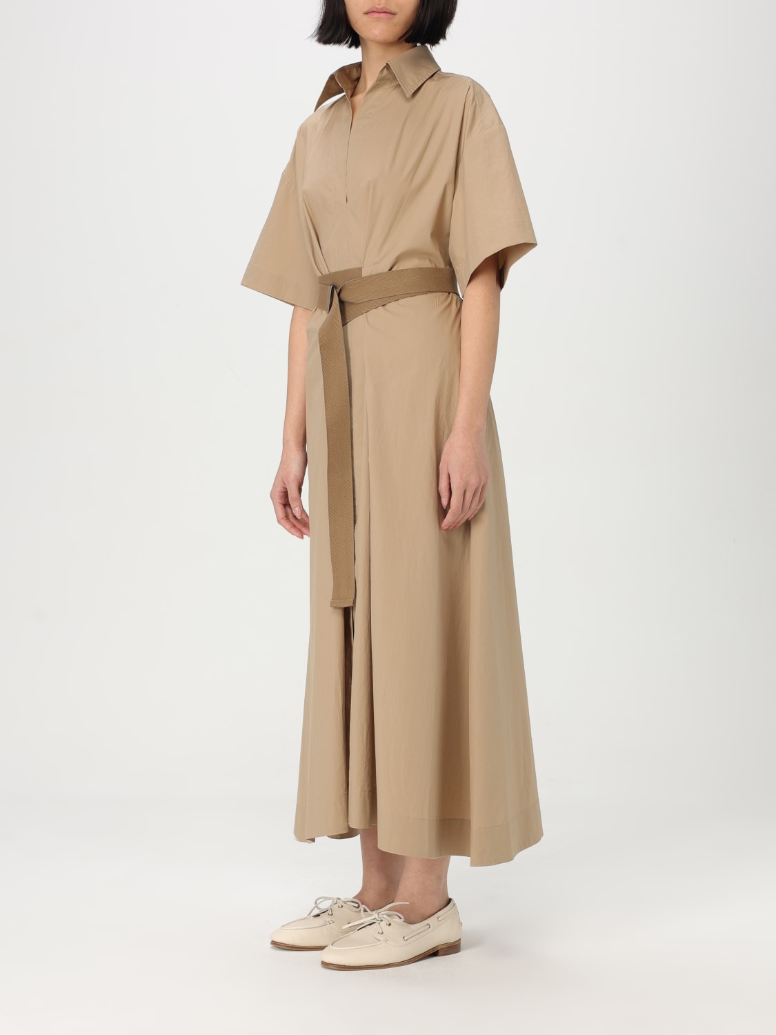 ワンピースその他 BRUNELLO CUCINELLI Women Dresses MEA393A90 CLY85 Beige BRUNELLO CUCINELLI: Dress woman - Beige | Brunello Cucinelli