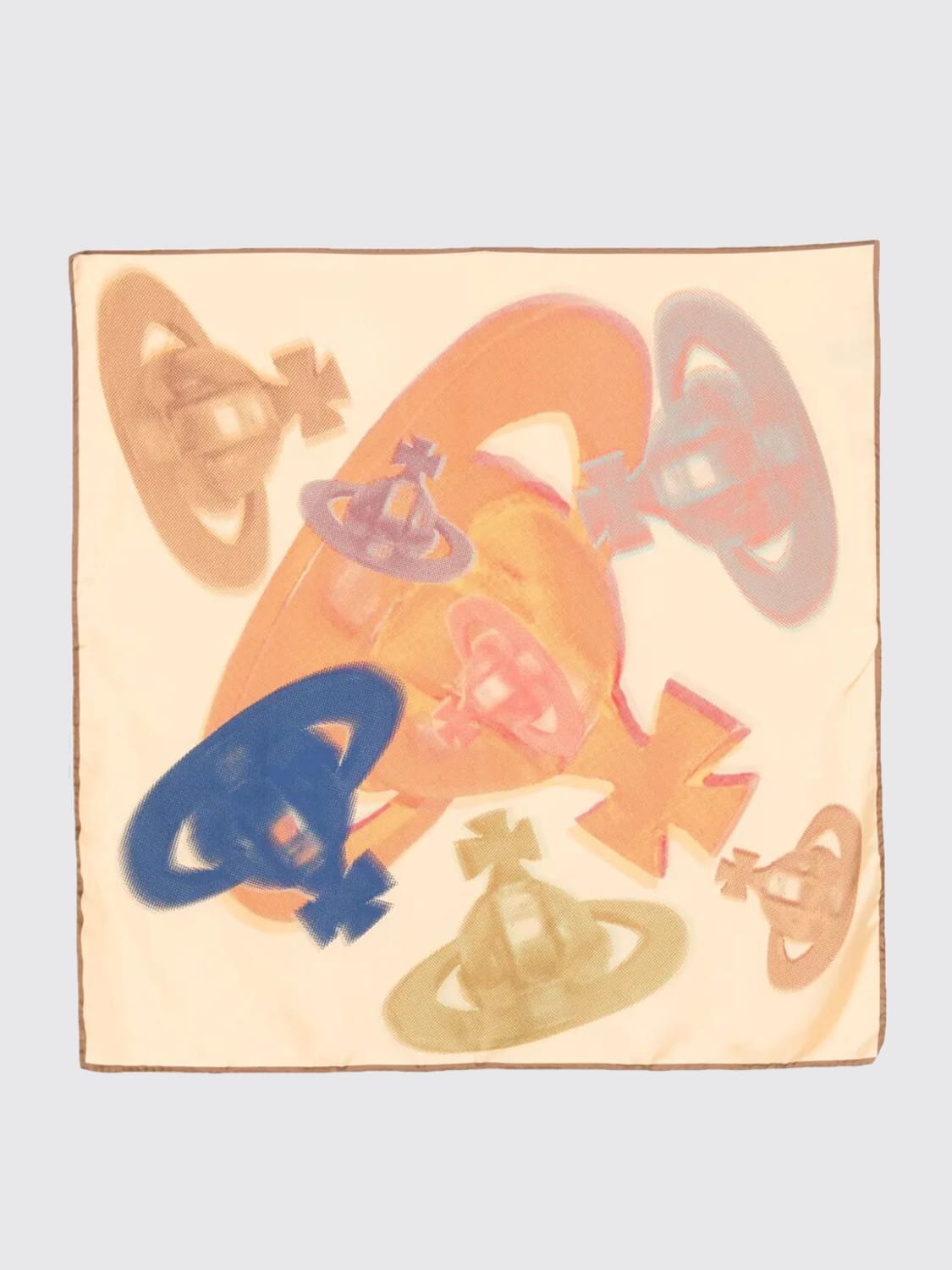 VIVIENNE WESTWOOD NECK SCARF: Scarf men Vivienne Westwood, Multicolor - Img 1