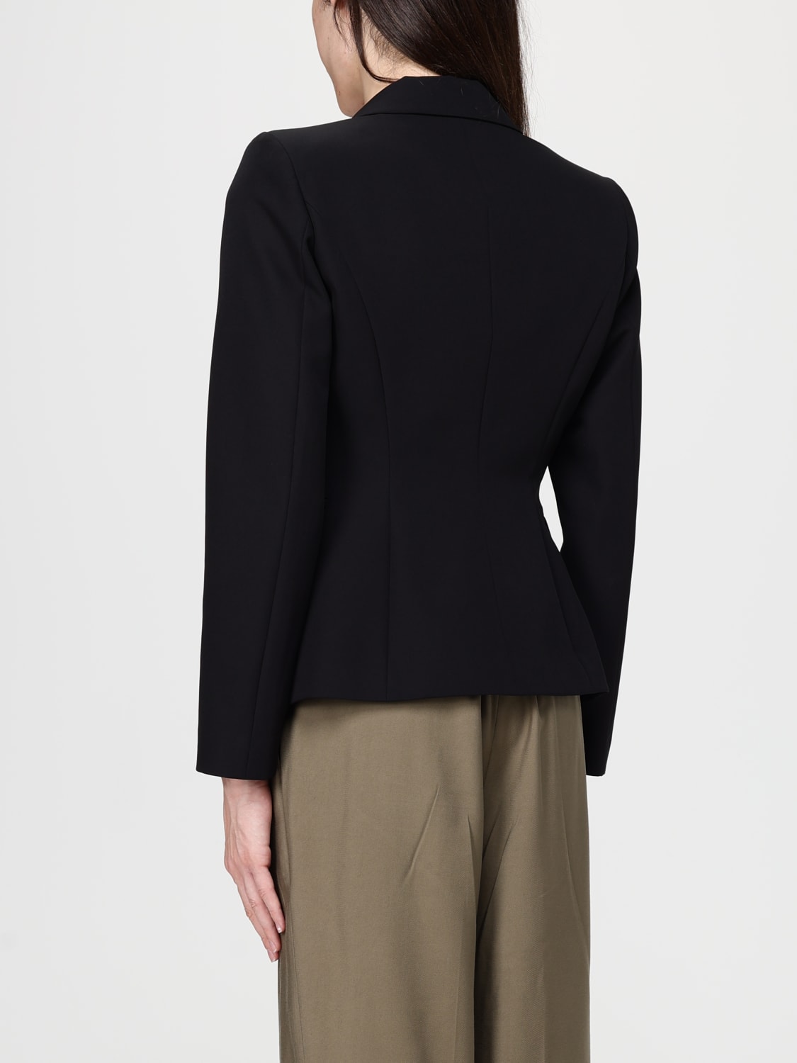 LIU JO JACKET: Liu Jo women's blazer, Black - Img 2