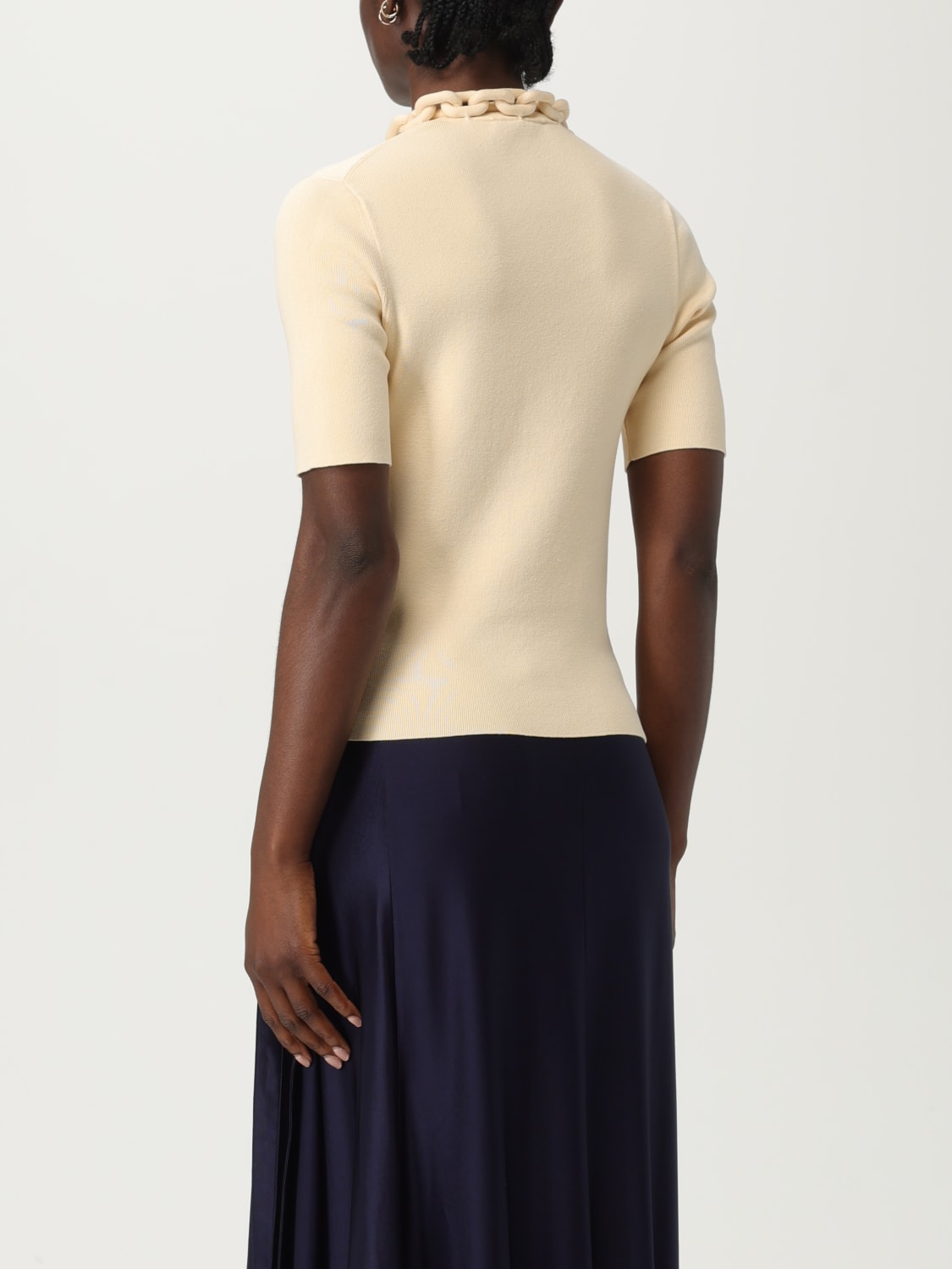 RABANNE CAMISETA: Camiseta mujer Rabanne, Beige - Img 3