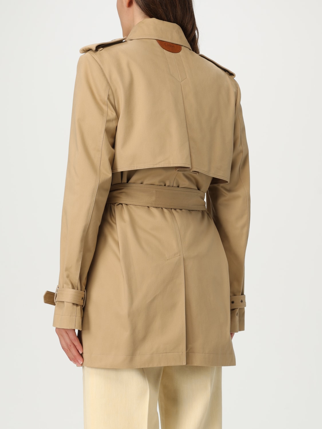 CHLOÉ VESTE: Pardessus femme ChloÉ, Beige - Img 3