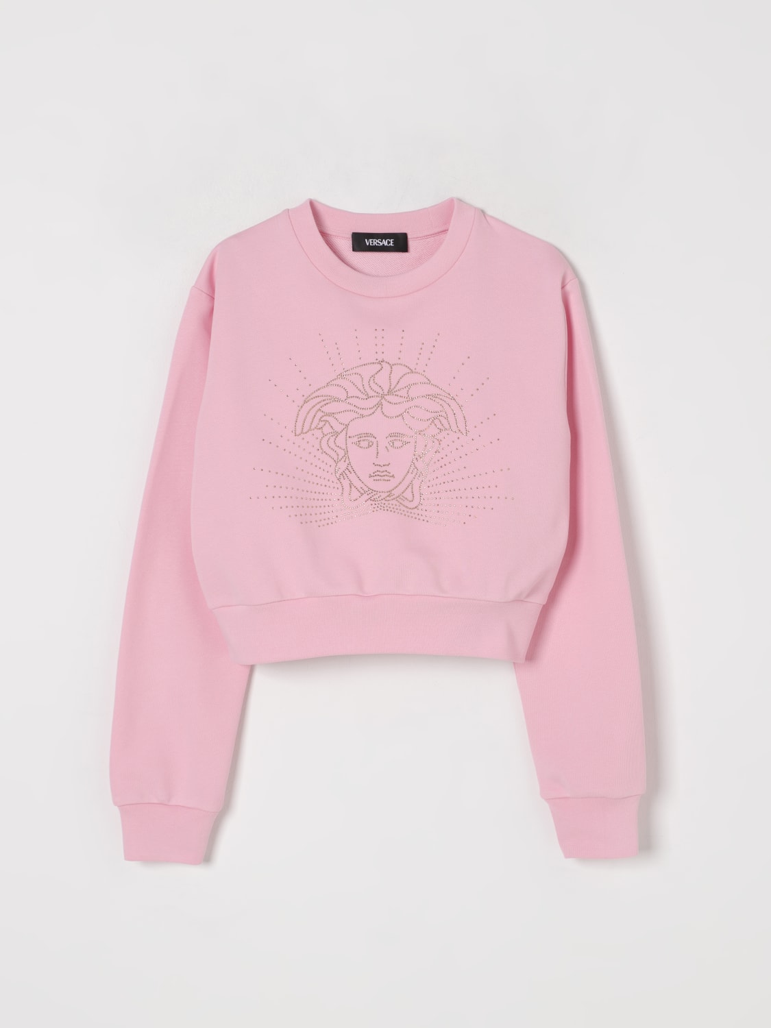 VERSACE SWEATER: Sweater kids Versace, Pink - Img 1