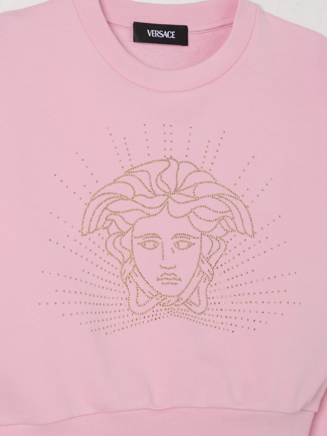 VERSACE SWEATER: Sweater kids Versace, Pink - Img 3
