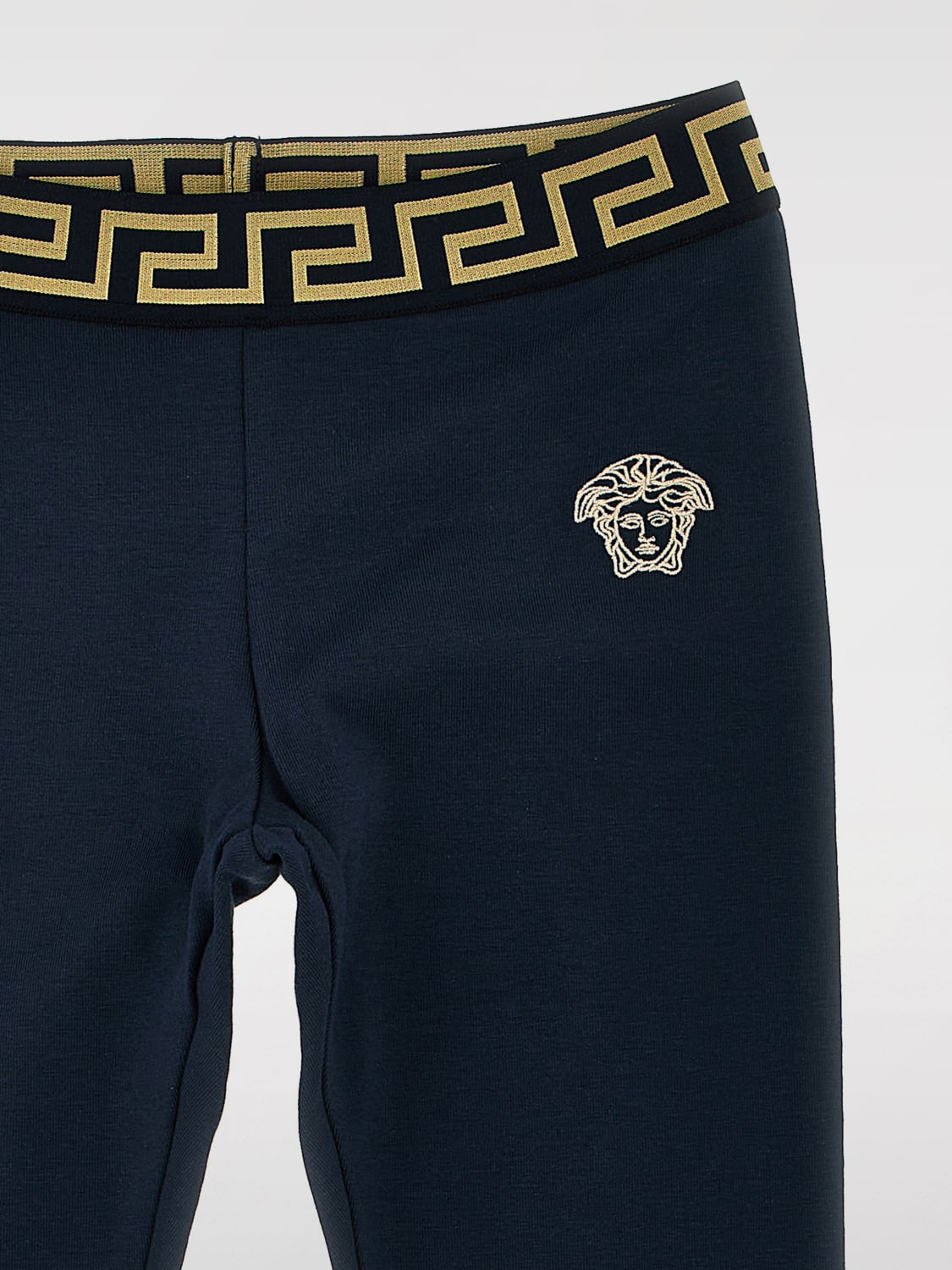 VERSACE PANTS: Pants kids Versace, Blue - Img 3
