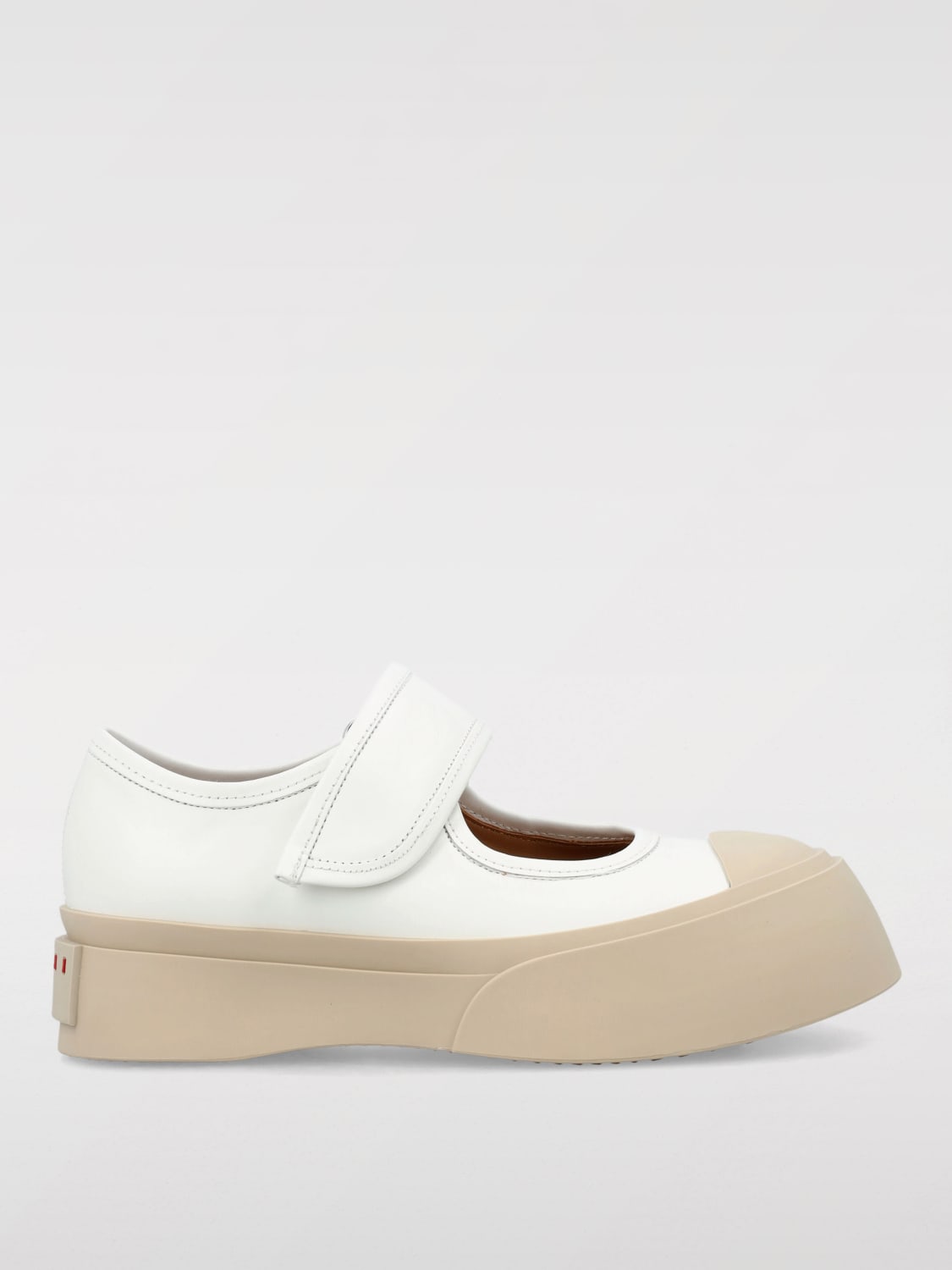 MARNI BALLET FLAT: Sneakers woman Marni, White - Img 1