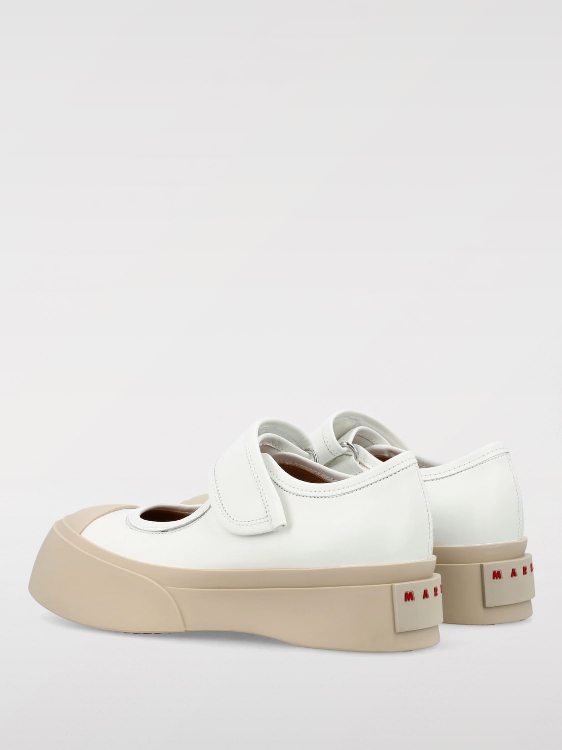 MARNI BALLET FLAT: Sneakers woman Marni, White - Img 3