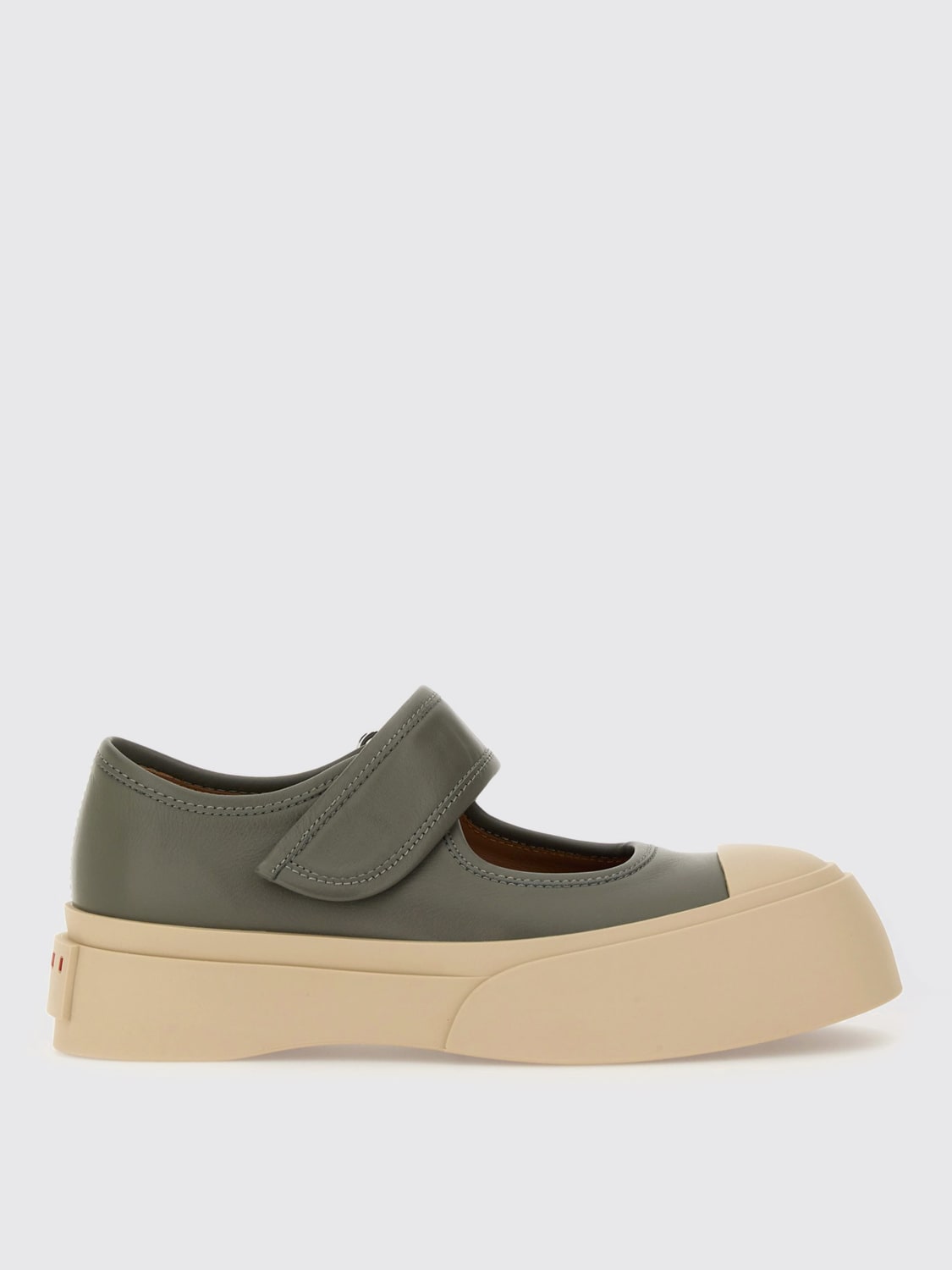MARNI BALLET FLAT: Sneakers woman Marni, Grey - Img 1