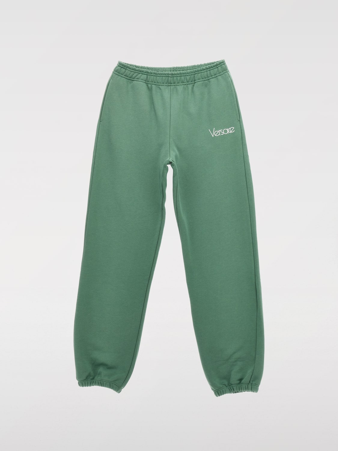 VERSACE PANTS: Pants kids Versace, Green - Img 1