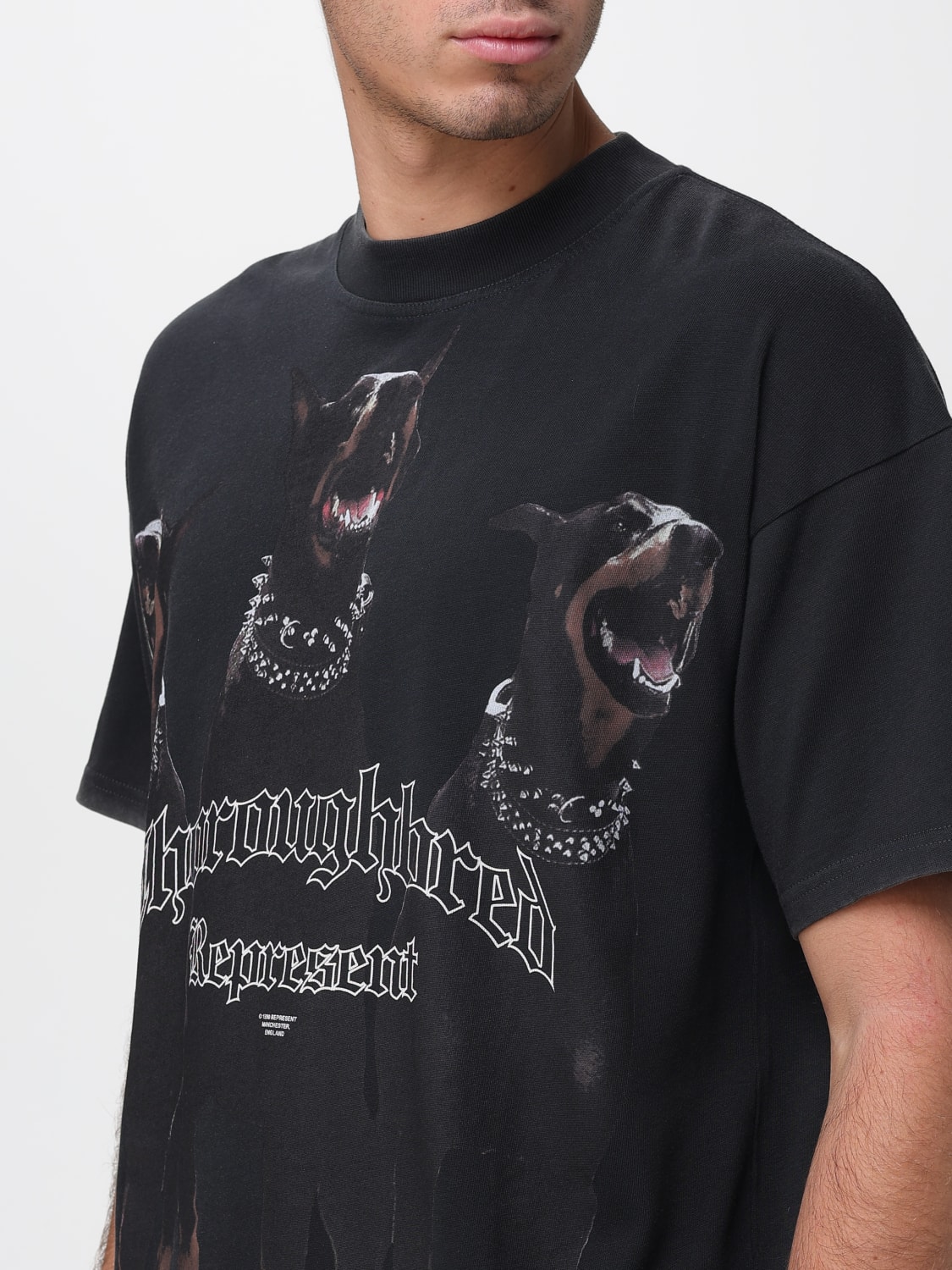 REPRESENT T-SHIRT: T-shirt men Represent, Black 1 - Img 3