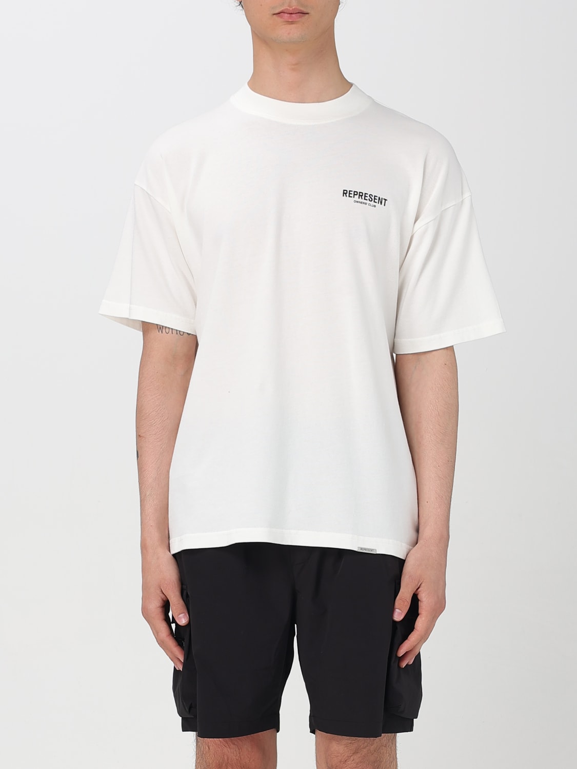 REPRESENT T-SHIRT: T-shirt men Represent, White - Img 1