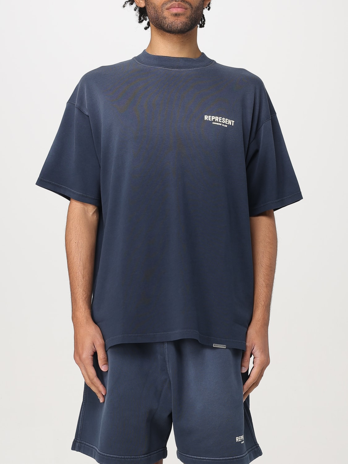 REPRESENT T-SHIRT: T-shirt men Represent, Blue - Img 1