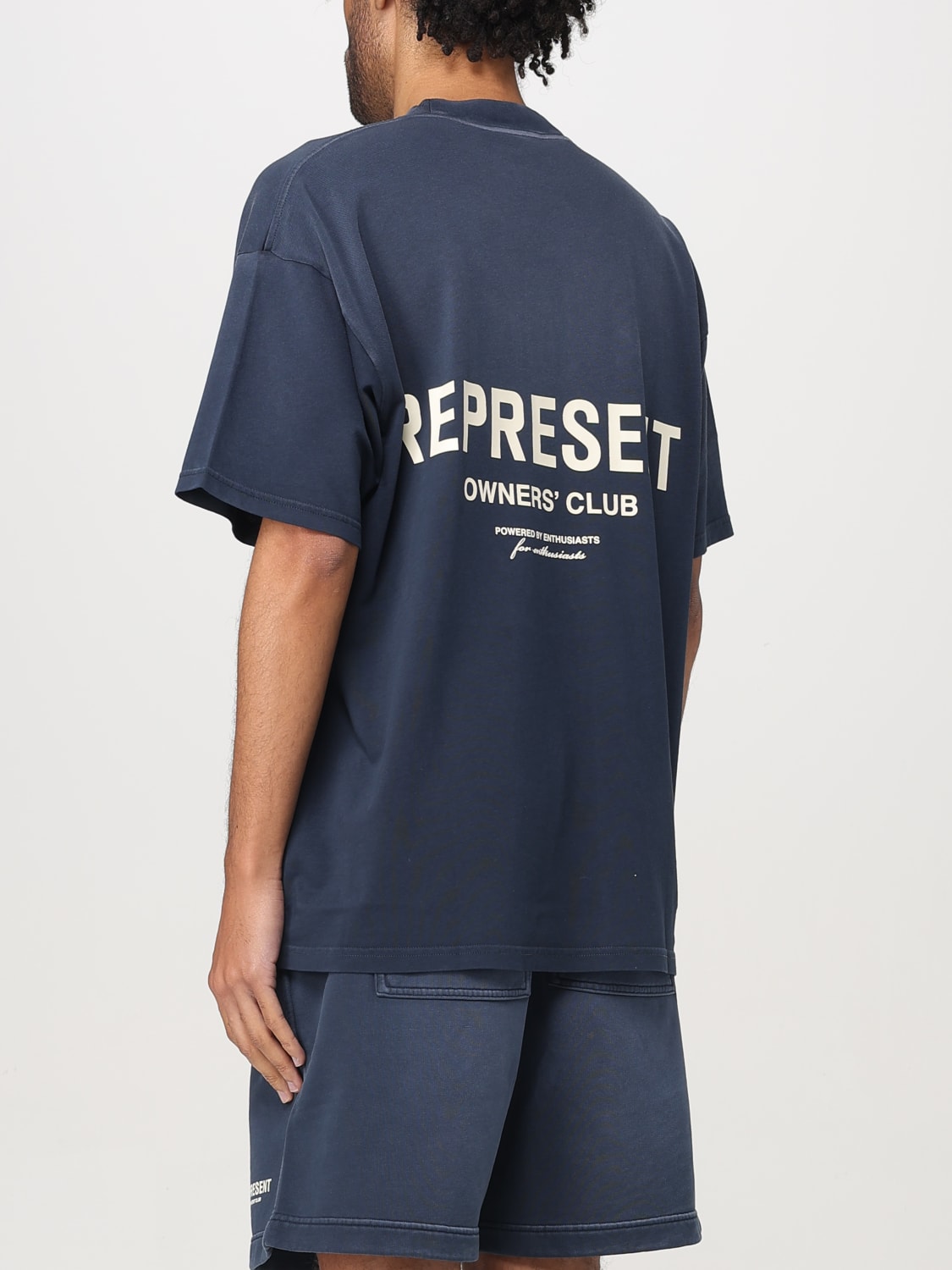 REPRESENT T-SHIRT: T-shirt men Represent, Blue - Img 3