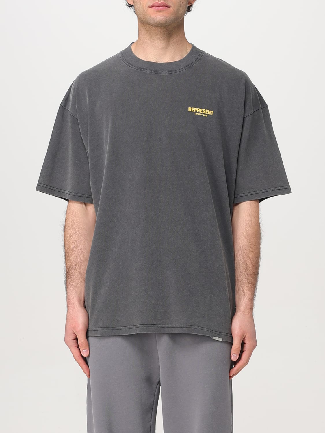 REPRESENT T-SHIRT: T-shirt men Represent, Grey - Img 1