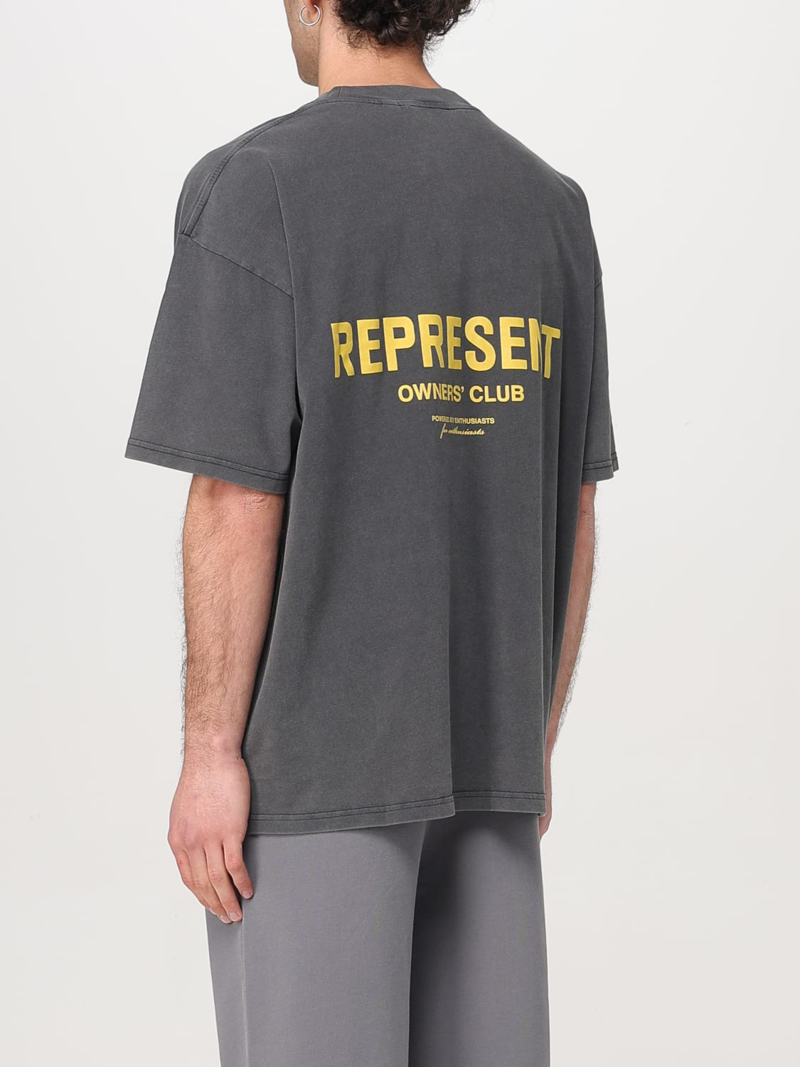 REPRESENT T-SHIRT: T-shirt men Represent, Grey - Img 2