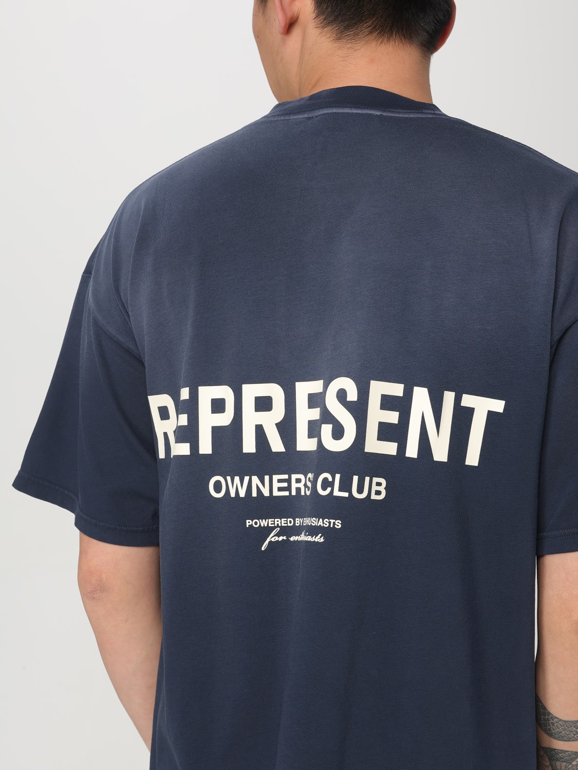 REPRESENT T-SHIRT: T-shirt men Represent, Navy - Img 3