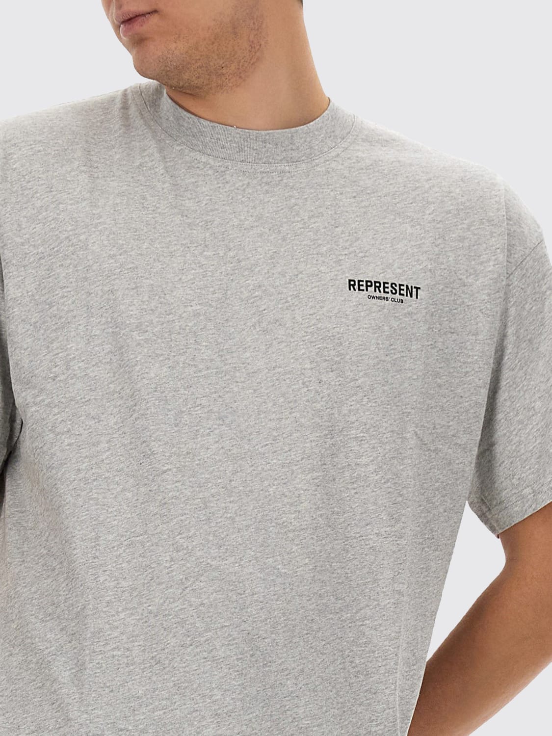 REPRESENT T-SHIRT: T-shirt men Represent, Grey 2 - Img 4
