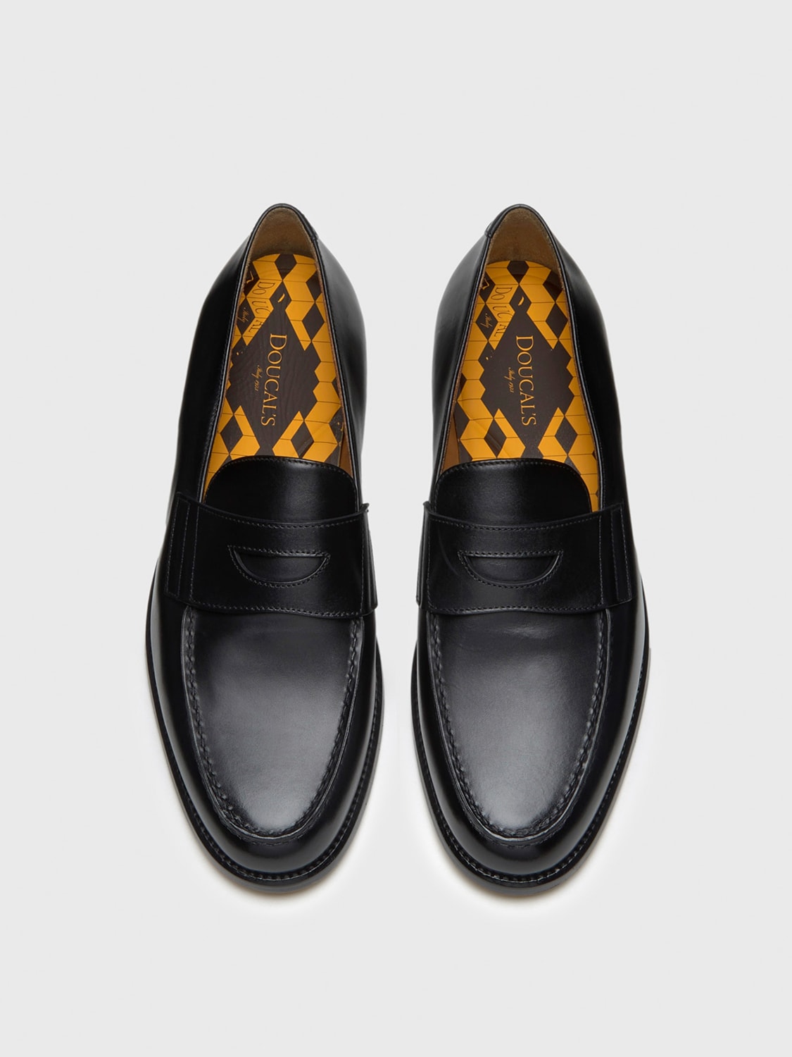 DOUCAL'S MOKASSINS: Mokassins herren Doucal's, Schwarz - Img 3