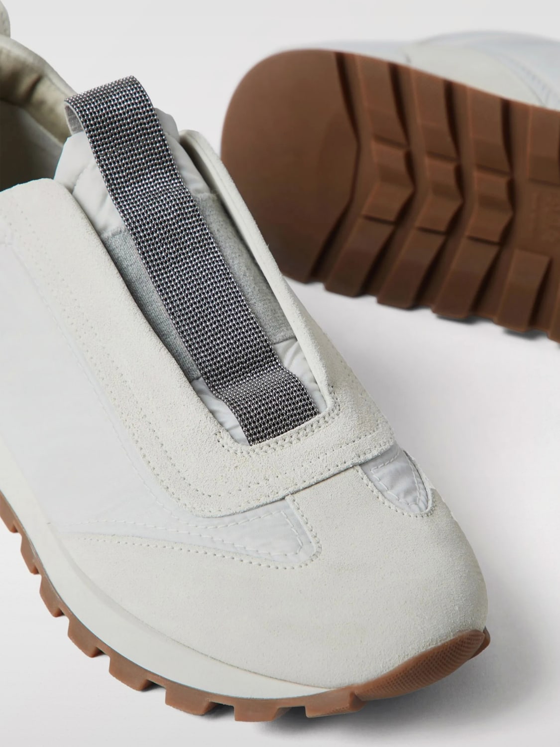 スニーカー BRUNELLO CUCINELLI Women Sneakers MZSFG2127 C6280 WHITE BRUNELLO CUCINELLI: Shoes woman - White | Brunello Cucinelli