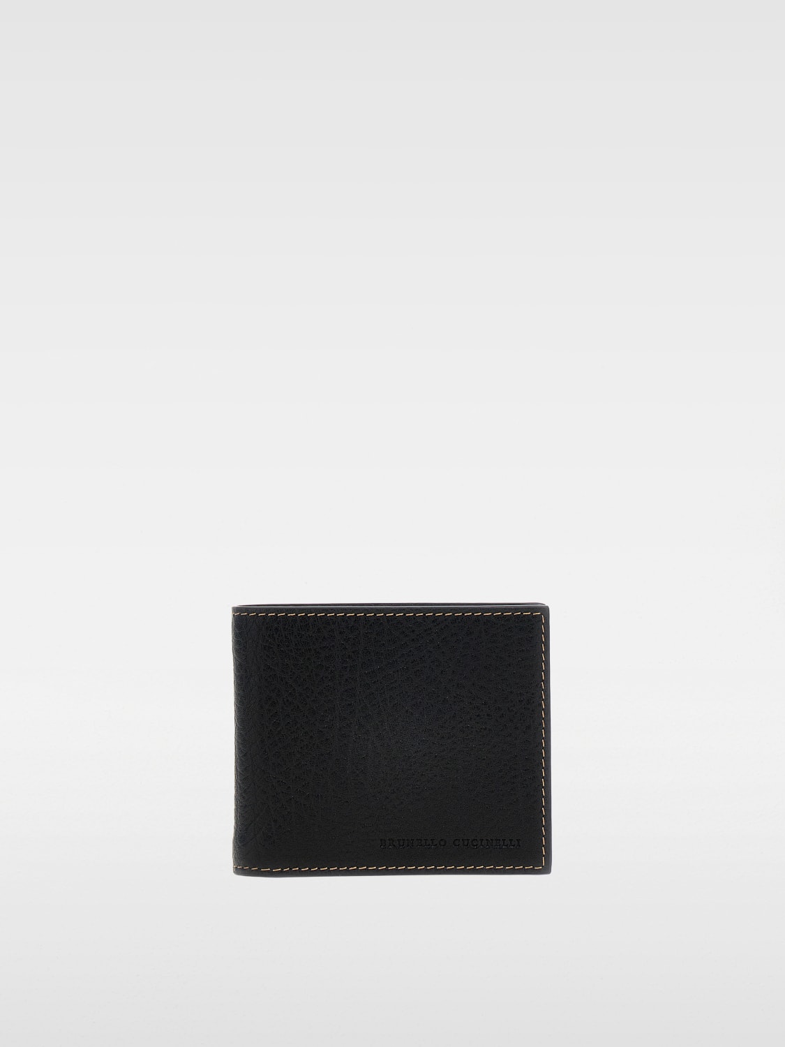BRUNELLO CUCINELLI WALLET: Wallet men Brunello Cucinelli, Black - Img 1