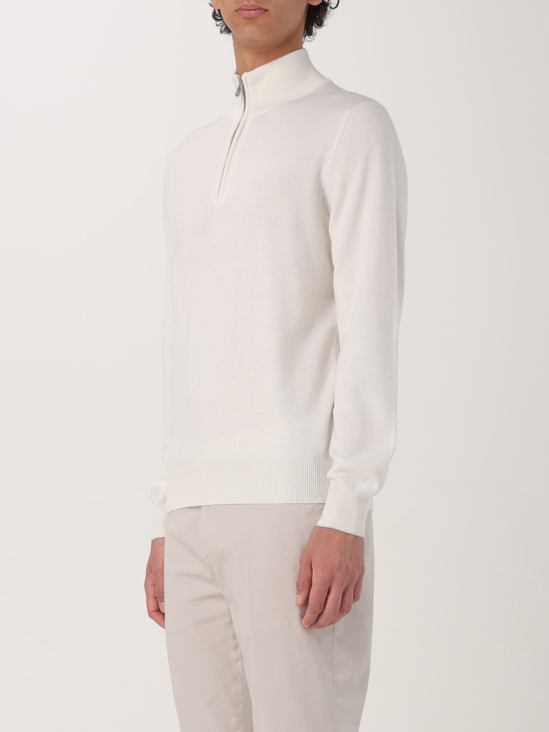BRUNELLO CUCINELLI SWEATER: Sweater men Brunello Cucinelli, White - Img 4