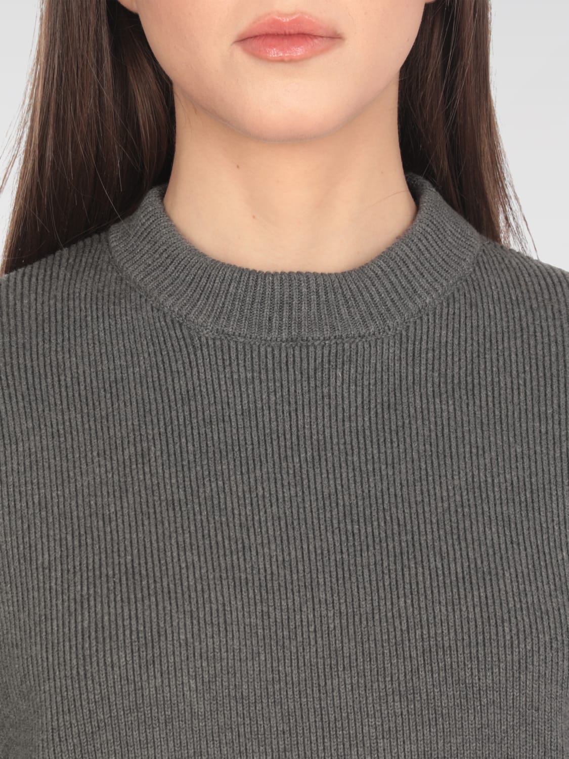 GOLDEN GOOSE PULLOVER: Strickjacke damen Golden Goose, Grau - Img 3