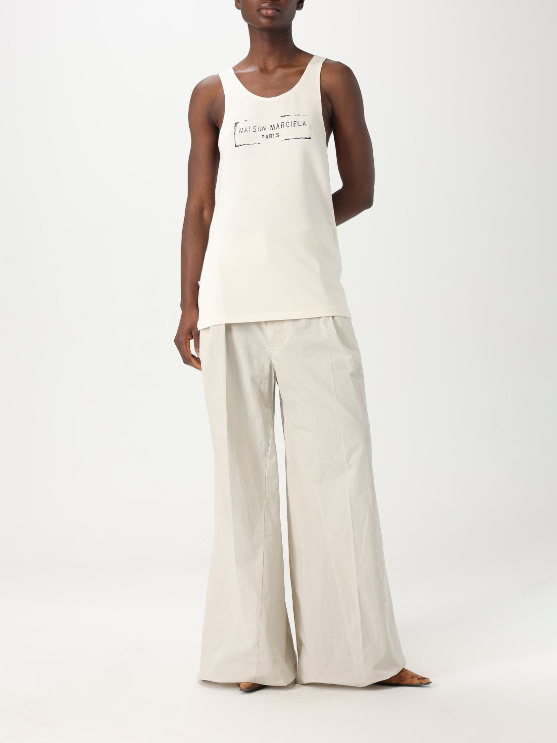 MAISON MARGIELA TOP: Top femme Maison Margiela, Beige - Img 2