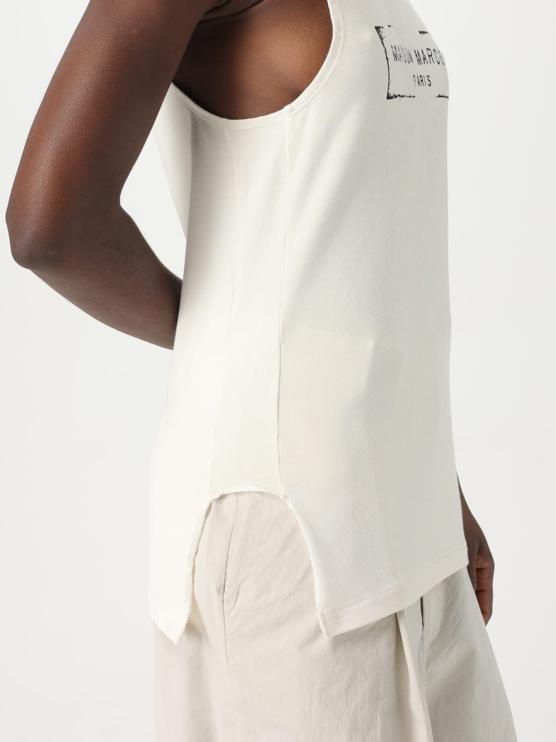 MAISON MARGIELA TOP: Top femme Maison Margiela, Beige - Img 5
