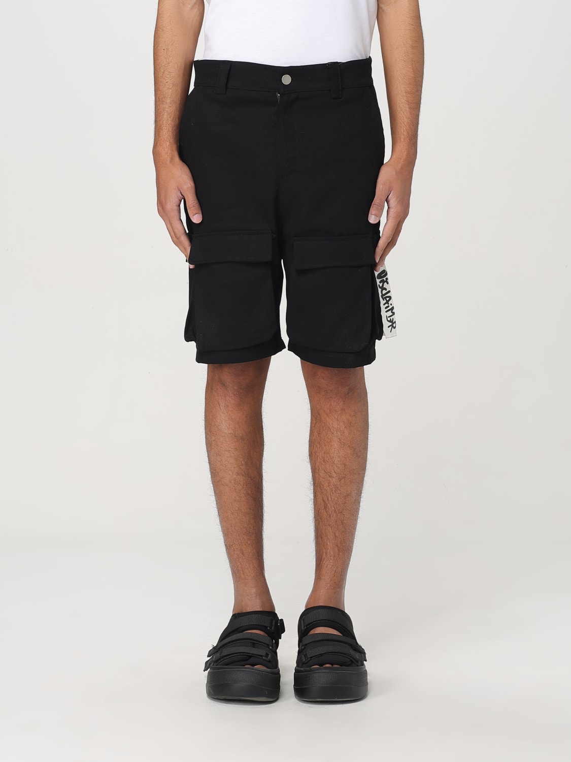 DISCLAIMER SHORT: Short homme Disclaimer, Noir - Img 1