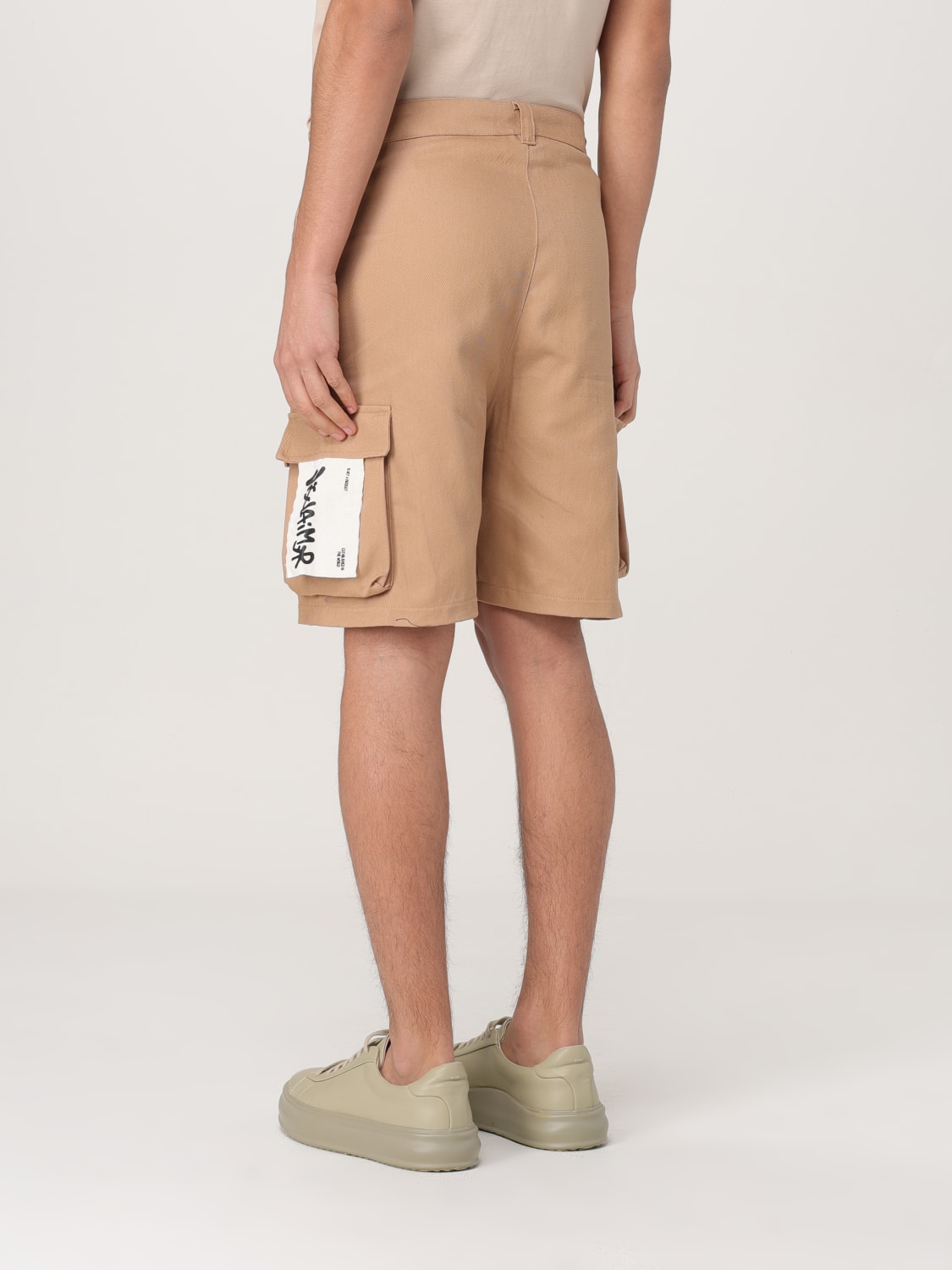 DISCLAIMER SHORTS: Short men Disclaimer, Camel - Img 2