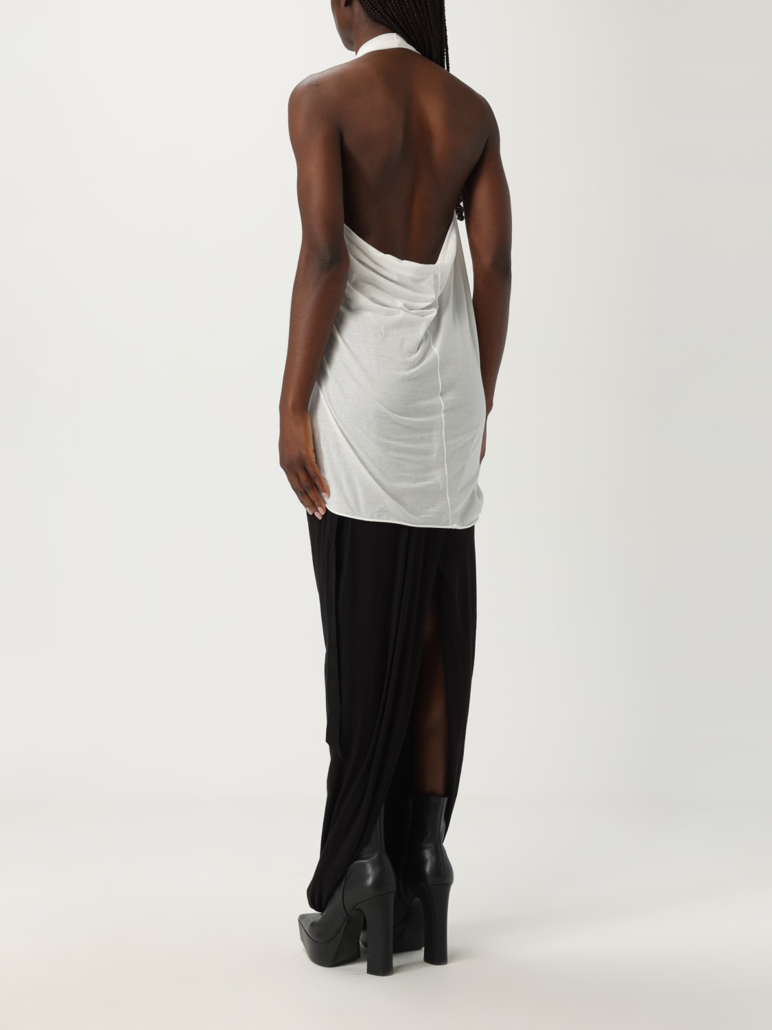 RICK OWENS DRKSHDW TOP: Top woman Drkshdw, White - Img 3
