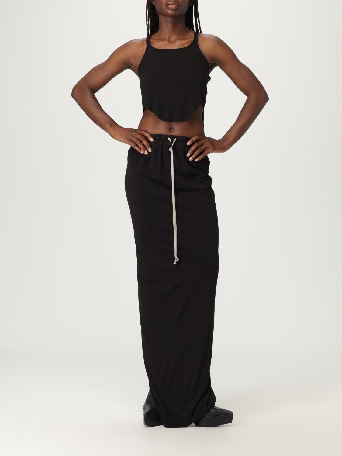 RICK OWENS DRKSHDW SKIRT: Skirt woman Drkshdw, Black - Img 2