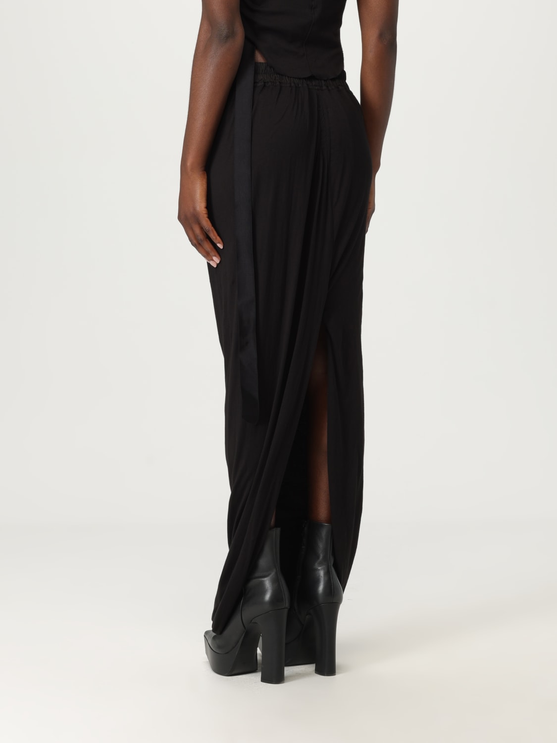 RICK OWENS DRKSHDW SKIRT: Skirt woman Drkshdw, Black - Img 3