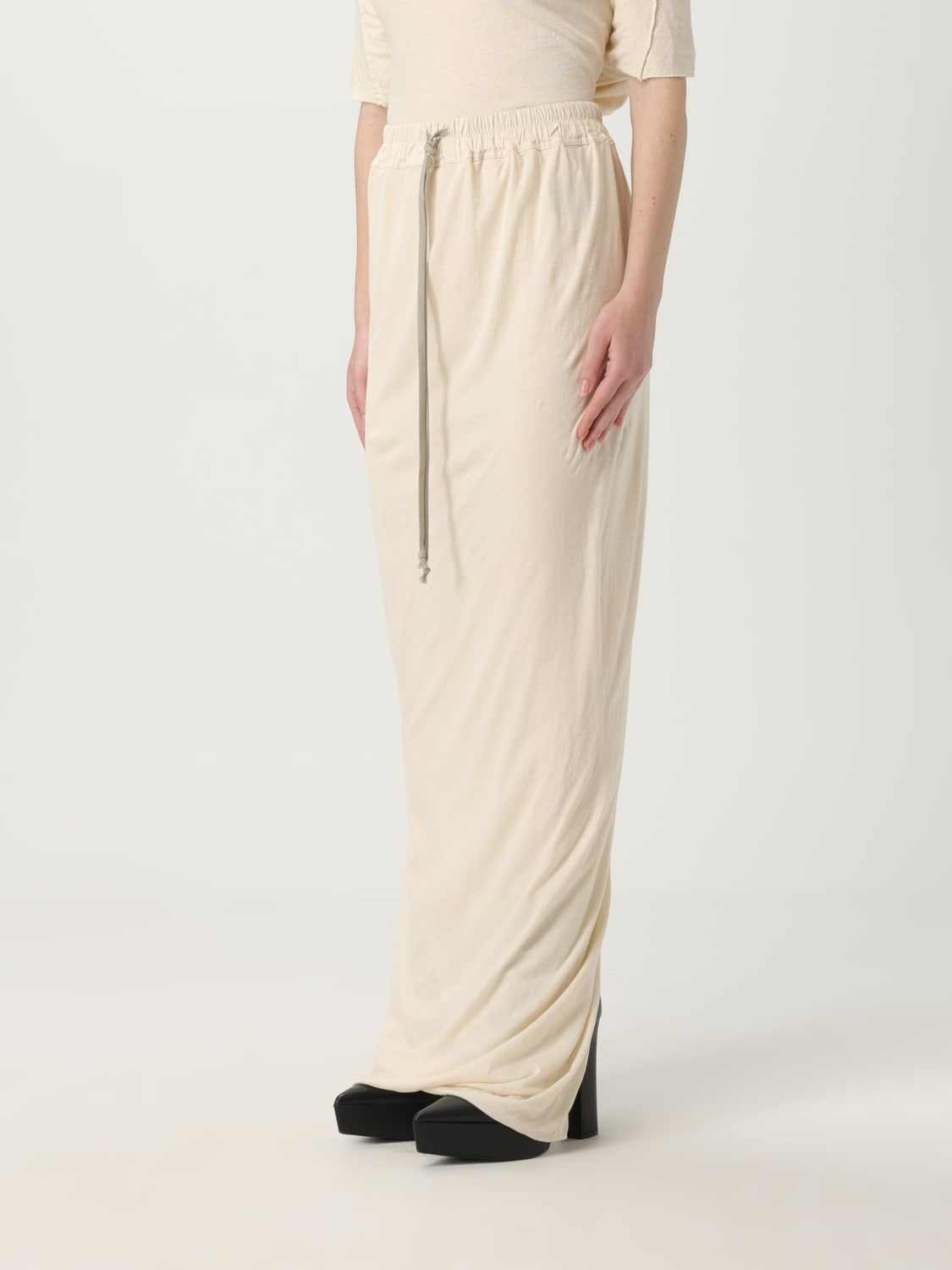 スカート Rick Owens DRKSHDW Woman Skirt Beige DS01E3334BHNDB 21 RICK OWENS DRKSHDW: Skirt woman Drkshdw - Beige | Rick Owens