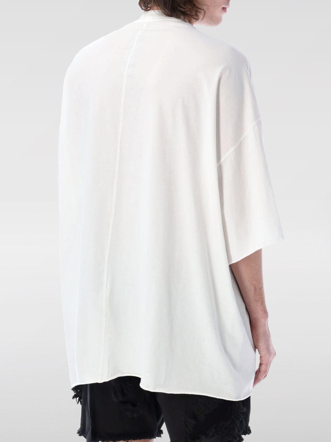 RICK OWENS DRKSHDW CAMISETA: Camiseta hombre Drkshdw, Blanco - Img 2