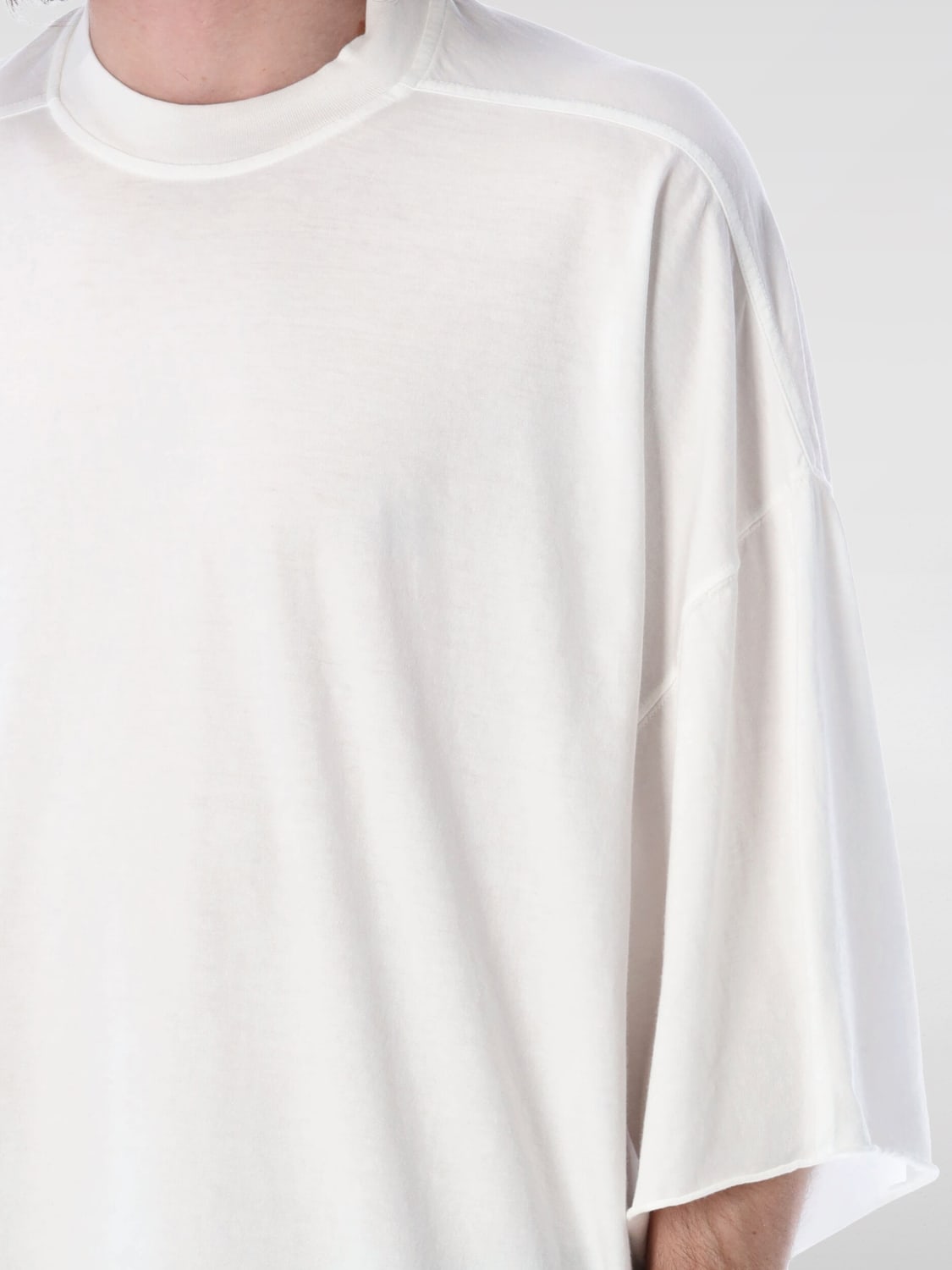 RICK OWENS DRKSHDW CAMISETA: Camiseta hombre Drkshdw, Blanco - Img 3