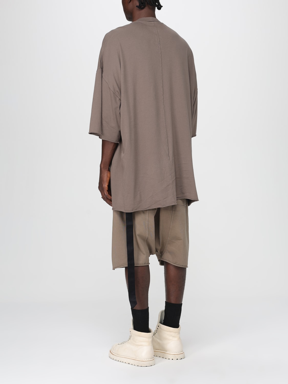 RICK OWENS DRKSHDW T-SHIRT: T-shirt men Drkshdw, Grey - Img 3