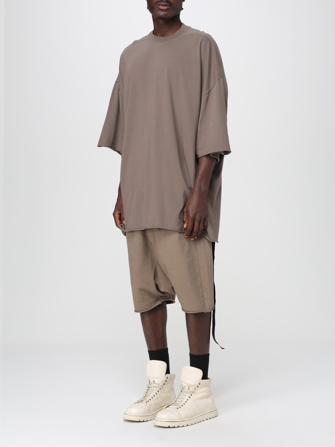 RICK OWENS DRKSHDW T-SHIRT: T-shirt men Drkshdw, Grey - Img 4