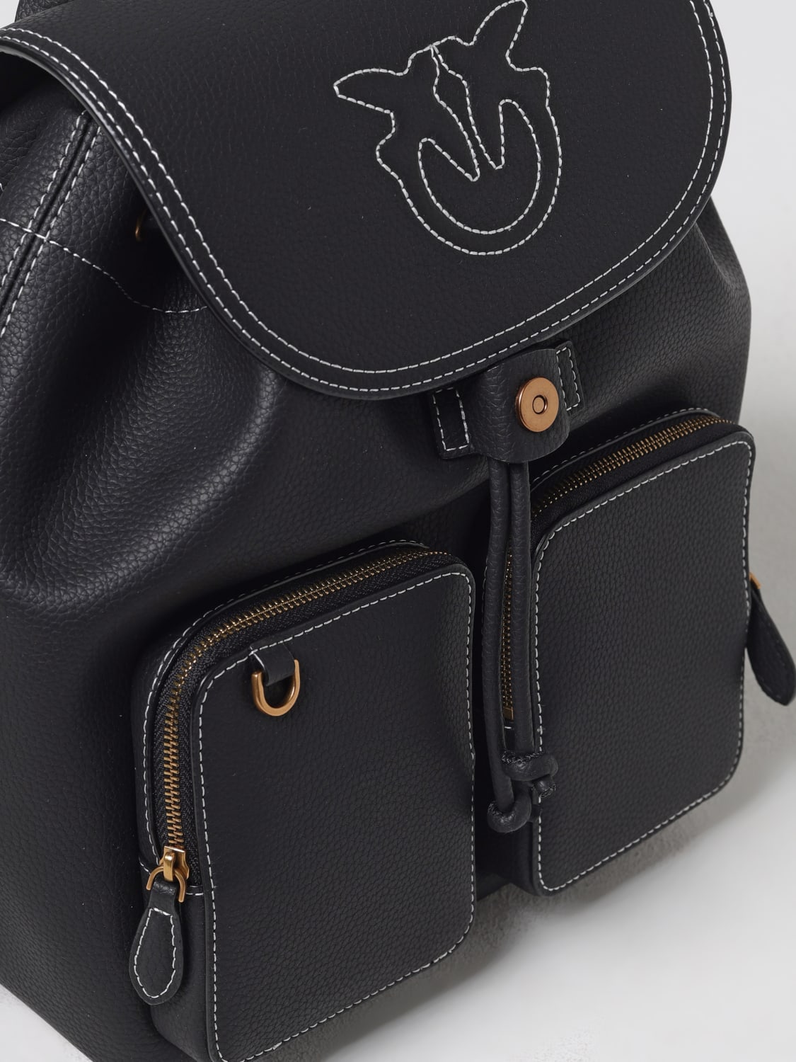 PINKO BACKPACK: Pinko women's backpack, Black - Img 3