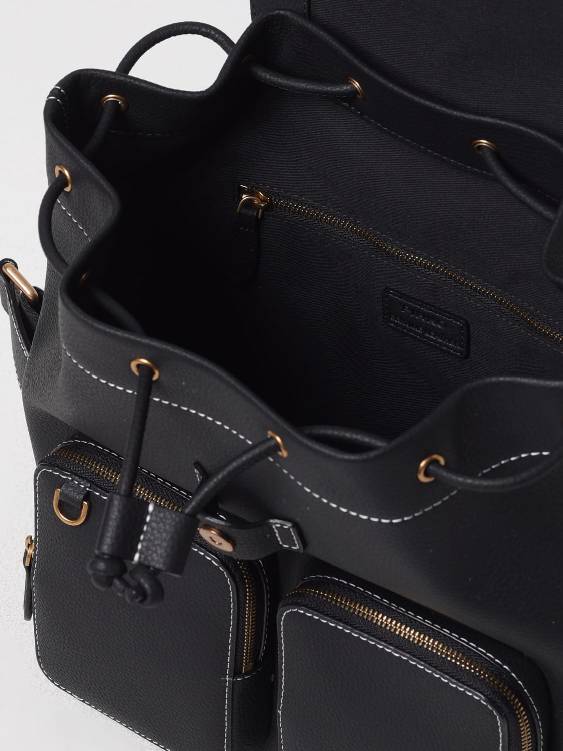 PINKO BACKPACK: Pinko women's backpack, Black - Img 4