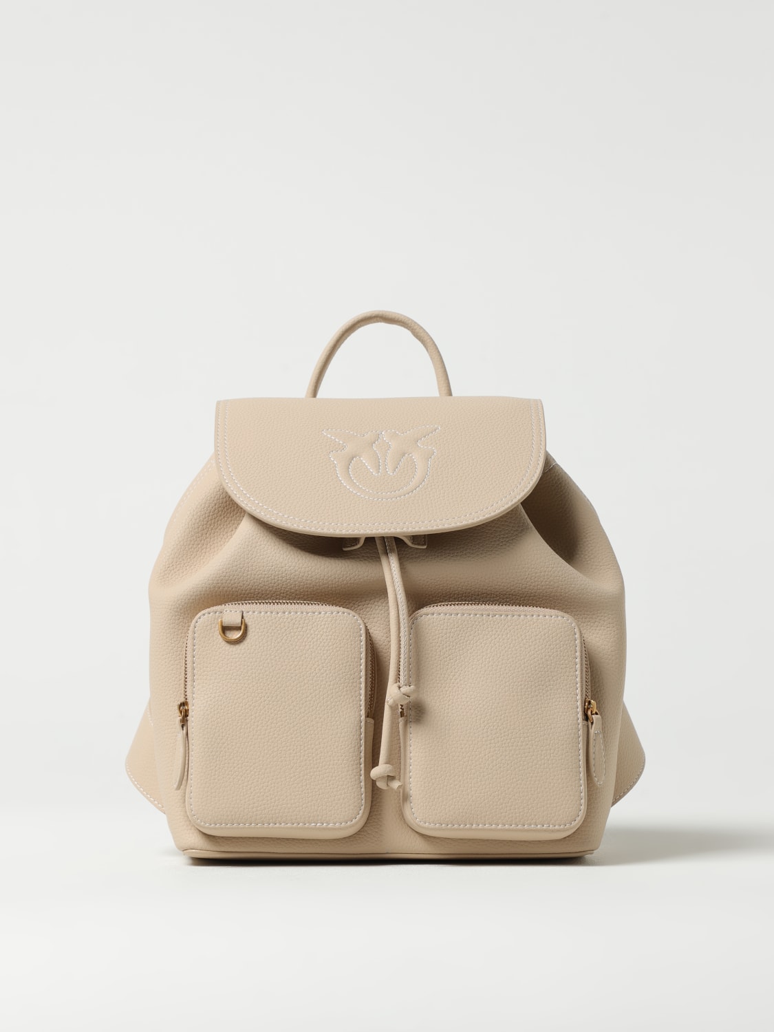 PINKO BACKPACK: Pinko women's backpack, Beige - Img 1