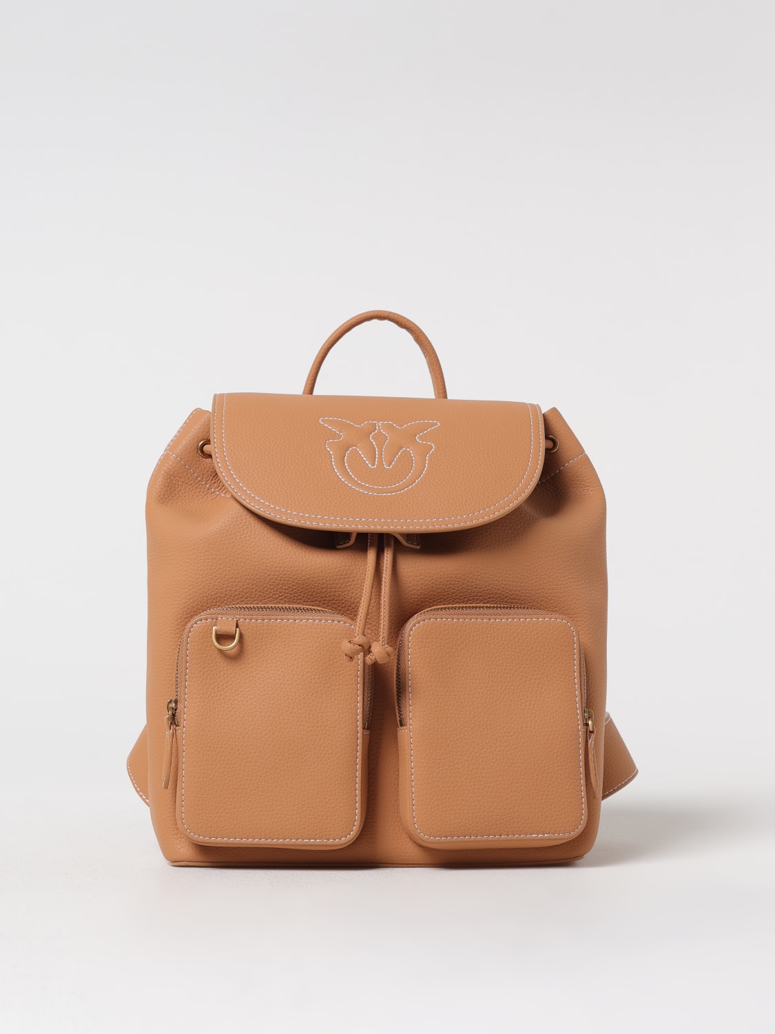 PINKO BACKPACK: Pinko women's backpack, Brown - Img 1