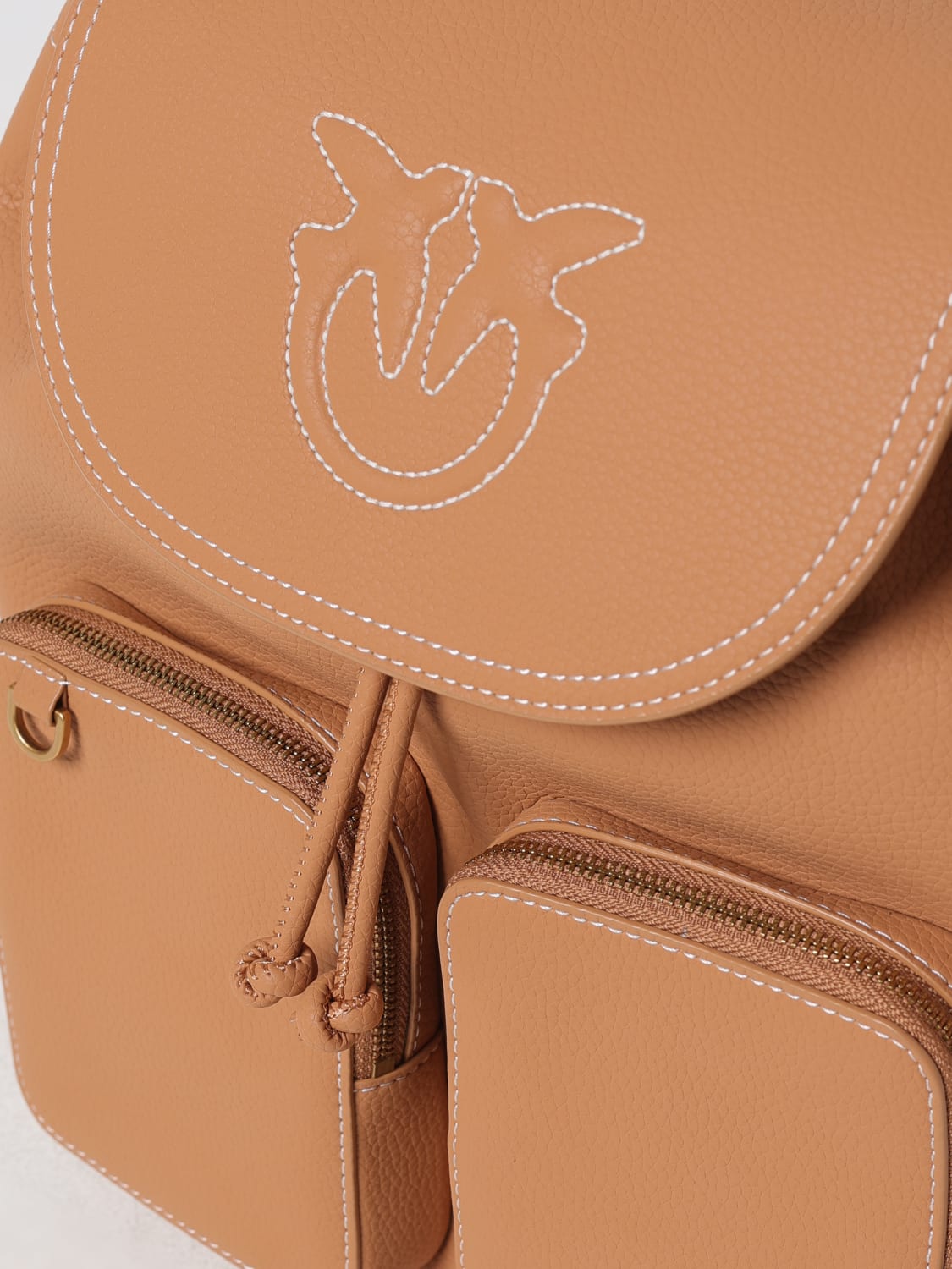 PINKO BACKPACK: Pinko women's backpack, Brown - Img 3