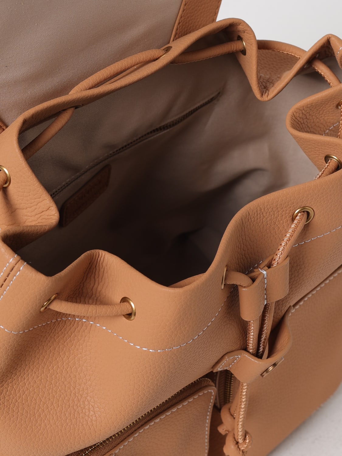 PINKO BACKPACK: Pinko women's backpack, Brown - Img 4