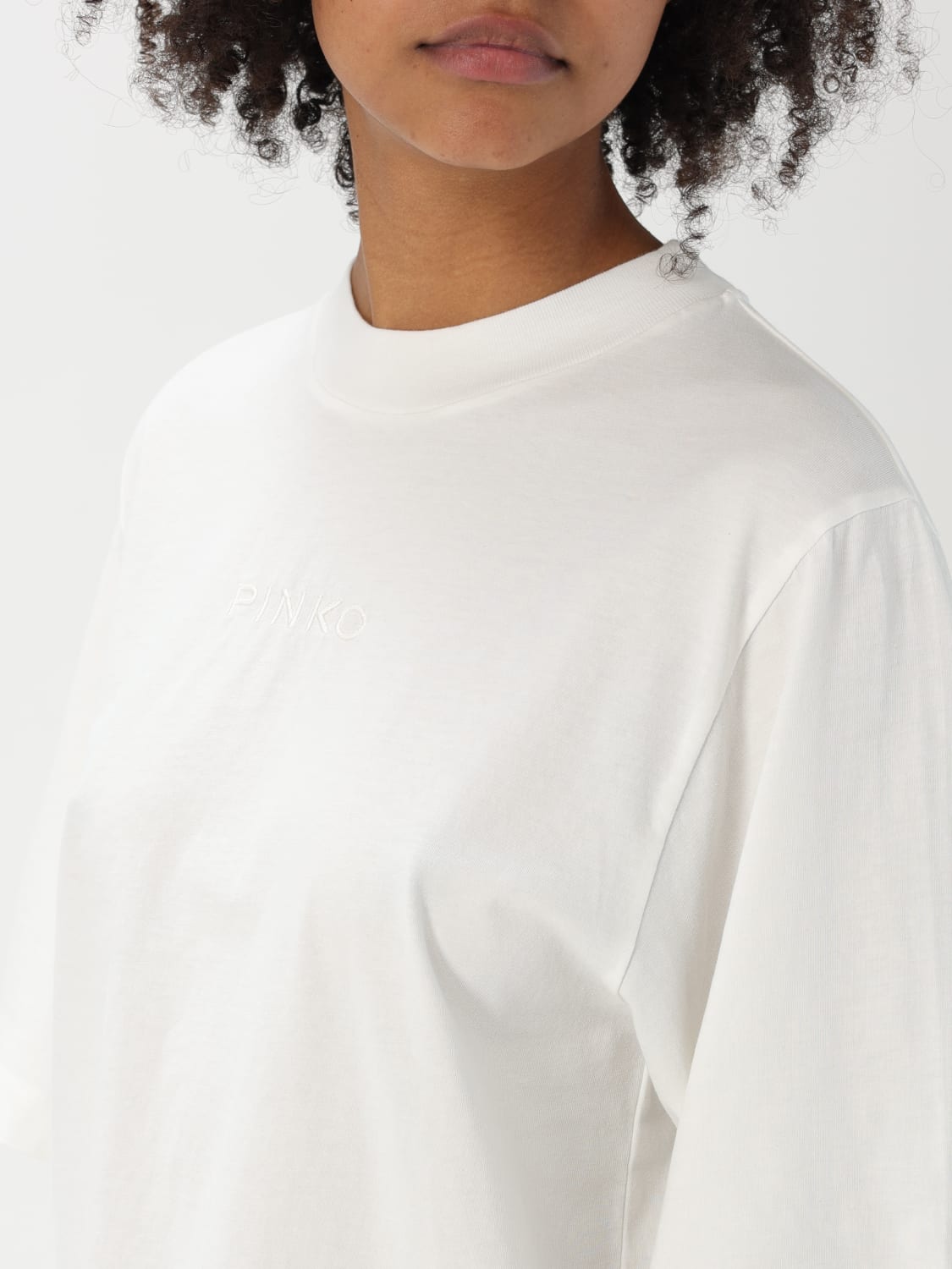 Tシャツ・カットソー PINKO Woman T-Shirt White 104604A2F8 Z05 PINKO:Tシャツ レディース - ホワイト | GIGLIO.COMオンライン