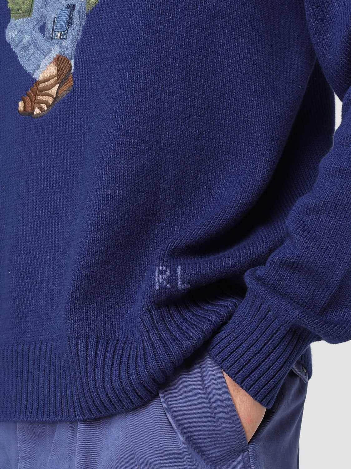 POLO RALPH LAUREN JERSEY: Cárdigan hombre Polo Ralph Lauren, Azul Oscuro - Img 3