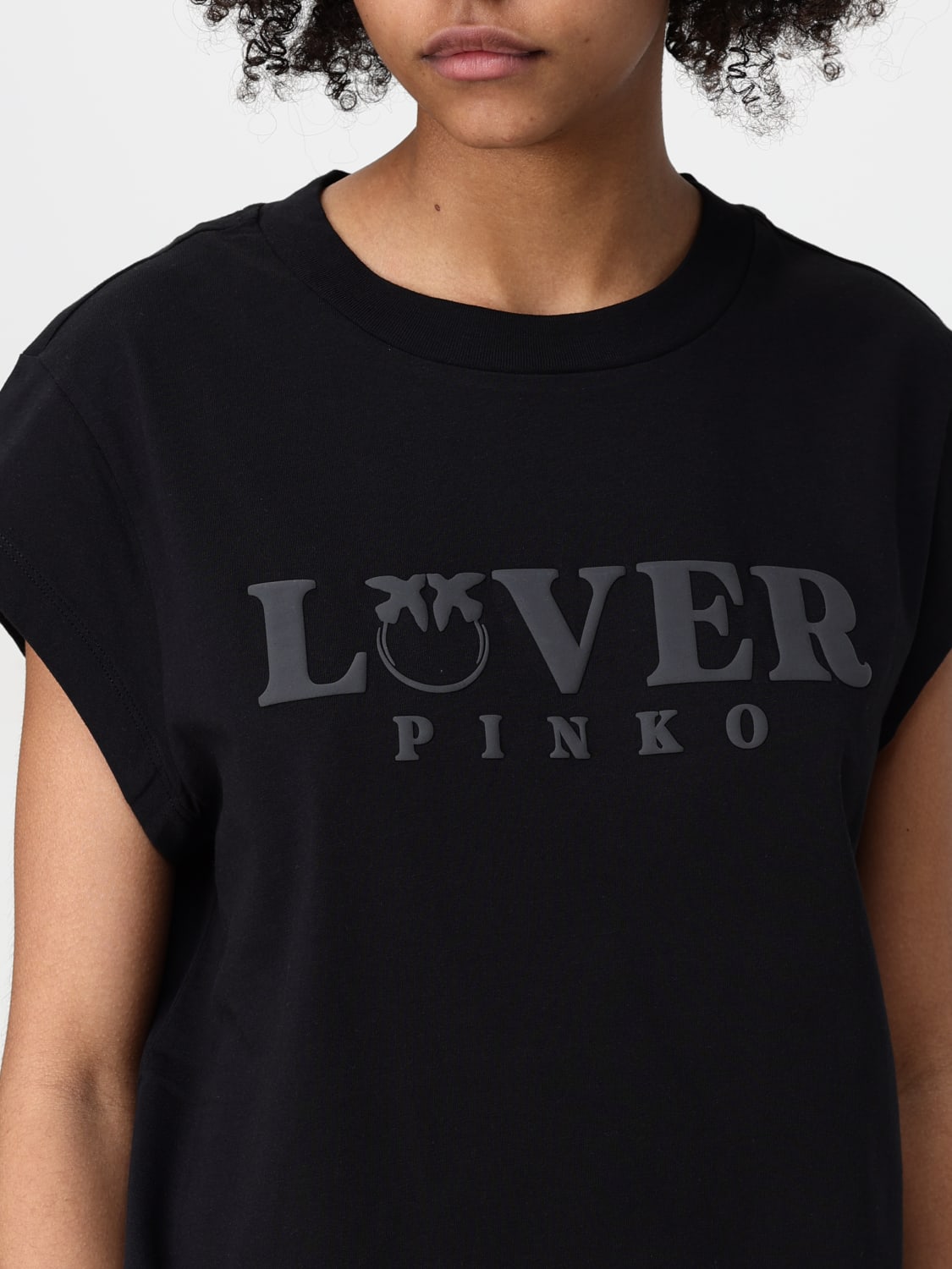 Tシャツ・カットソー PINKO Woman T-Shirt Black 2 100535A1R7 Z99 PINKO: T-shirt woman - Black | Pinko t-shirt 104603A2D1