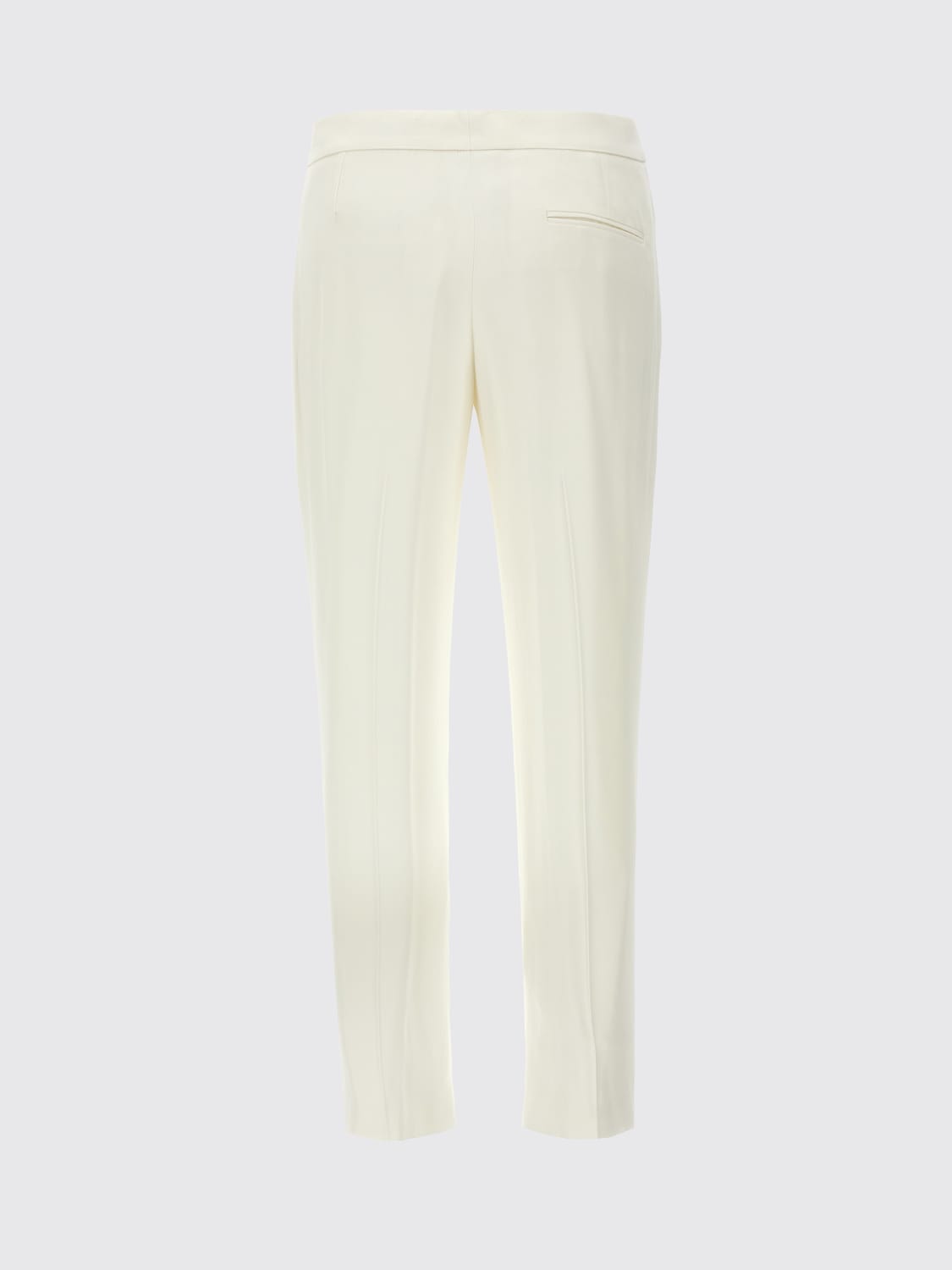MCQUEEN PANTALONI: Pantalone di viscosa sartoriale McQueen, Bianco - Img 2