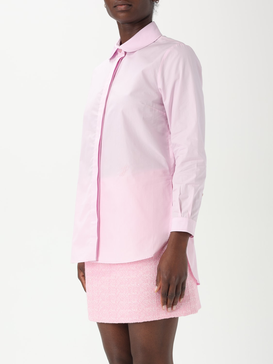 PATOU HEMDBLUSE: Hemdbluse damen Patou, Pink - Img 4