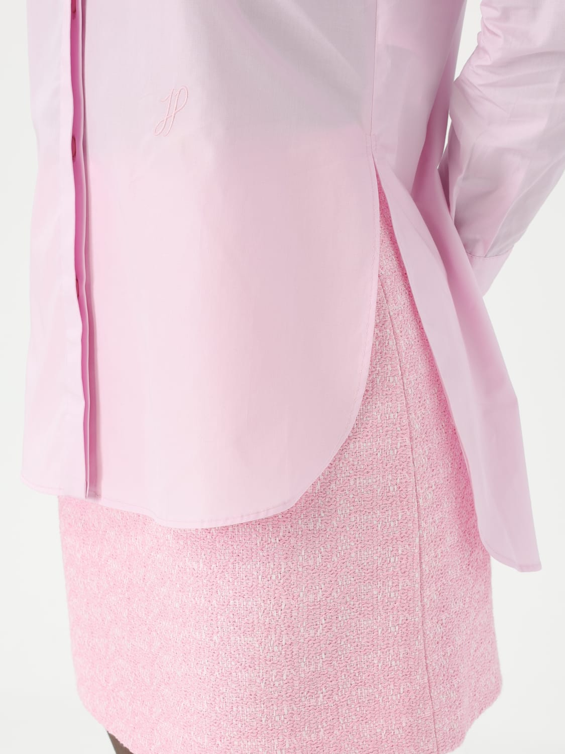 PATOU HEMDBLUSE: Hemdbluse damen Patou, Pink - Img 5