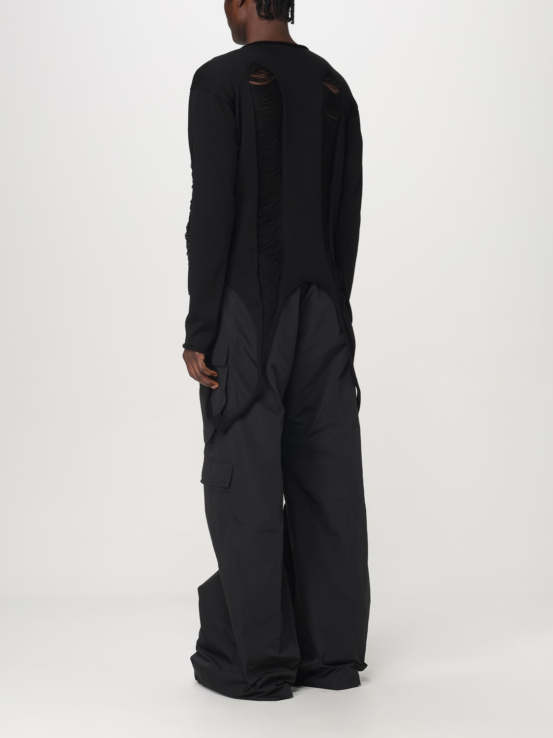 RICK OWENS SWEATER: Cardigan men Rick Owens, Black - Img 3